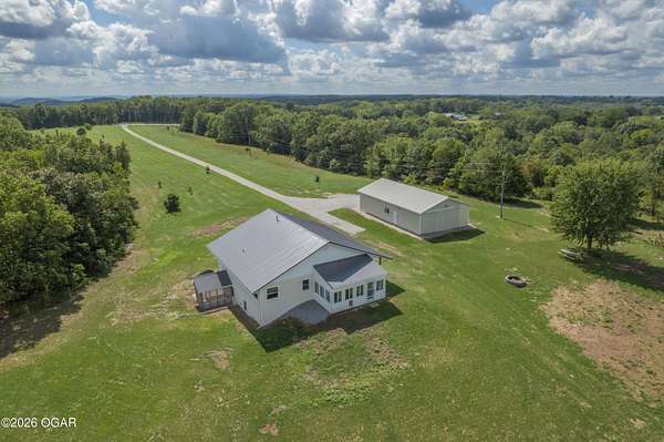 18 Acres of Recreational Land with Home for Sale in Cassville, Missouri