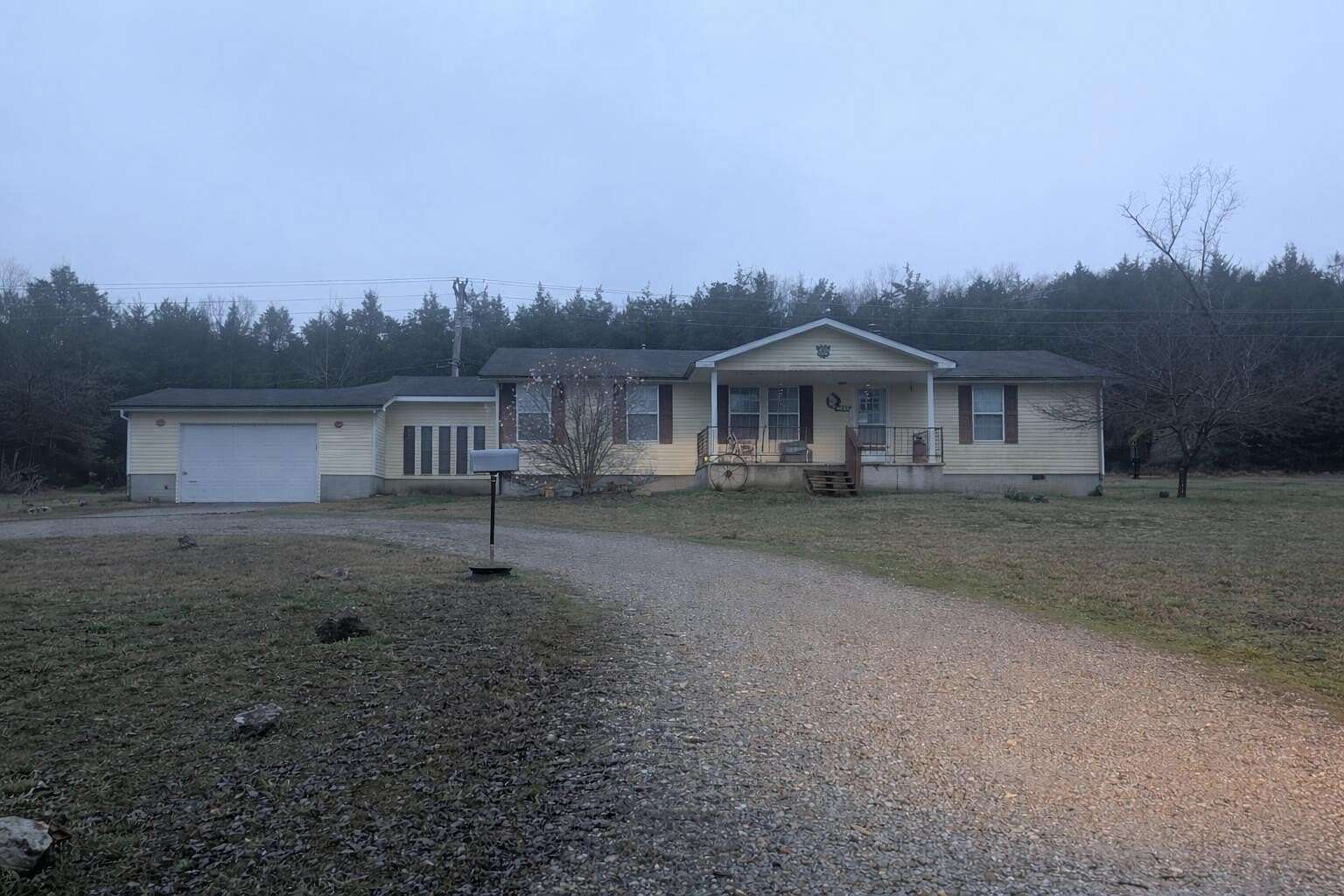 13.8 Acres of Recreational Land with Home for Sale in Cape Fair, Missouri