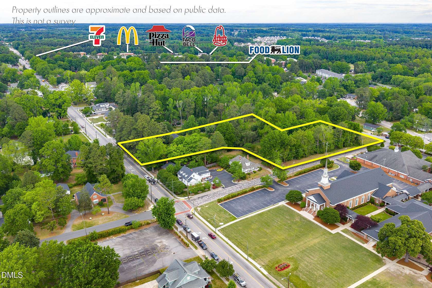 3.79 Acres of Mixed-Use Land for Sale in Zebulon, North Carolina