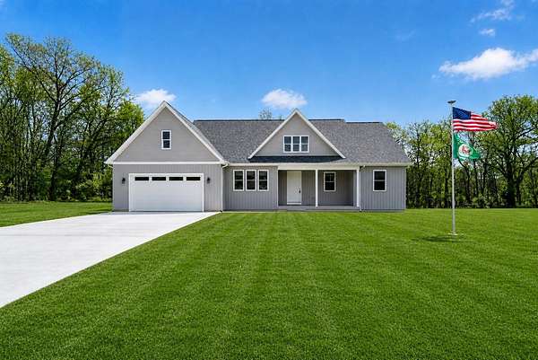 1.72 Acres of Land with Home for Sale in Jonesville, Michigan