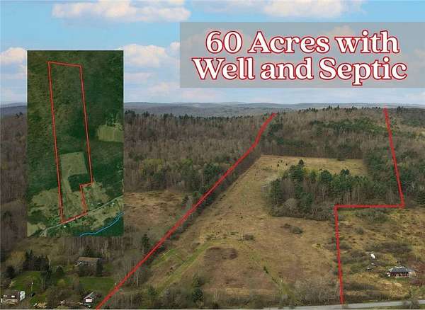 60.4 Acres of Land for Sale in Otego, New York