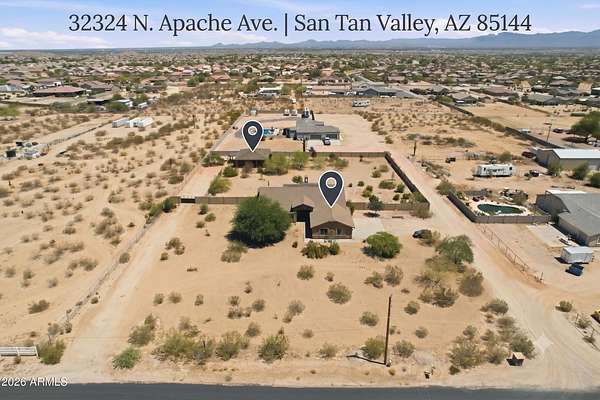 1.62 Acres of Land with Home for Sale in San Tan Valley, Arizona