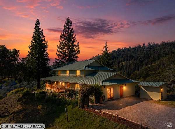 10 Acres of Land with Home for Sale in Ukiah, California