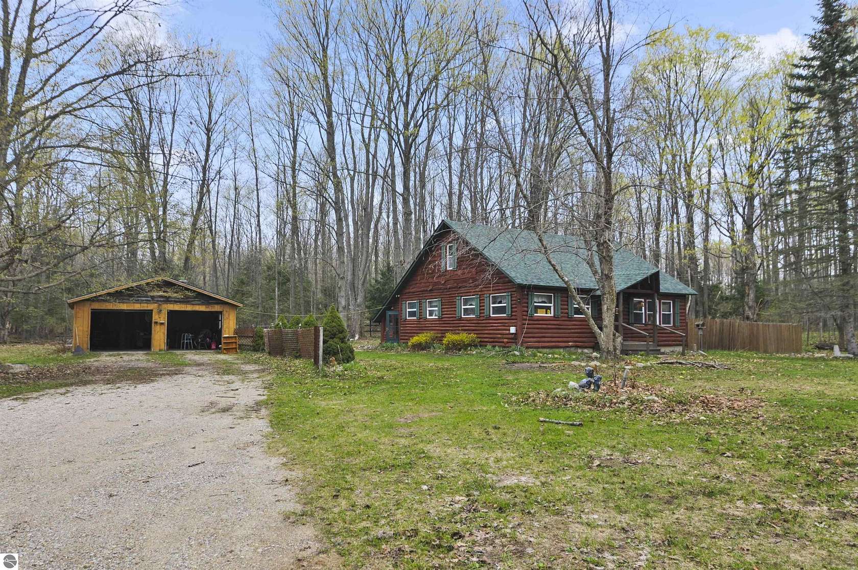 15.9 Acres of Recreational Land with Home for Sale in Lake City, Michigan