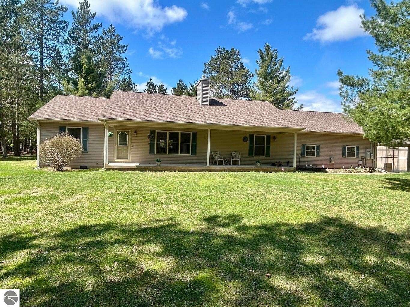 10 Acres of Recreational Land with Home for Sale in Roscommon, Michigan