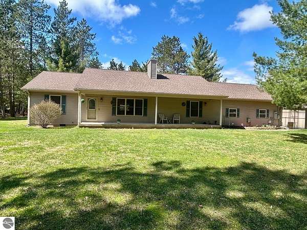 10 Acres of Recreational Land with Home for Sale in Roscommon, Michigan