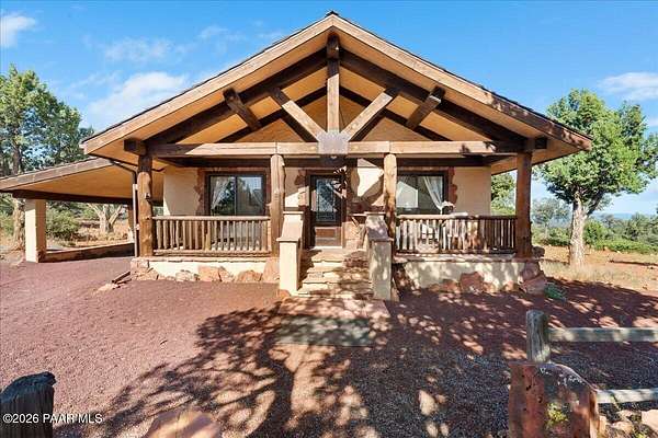 10 Acres of Land with Home for Sale in Ash Fork, Arizona