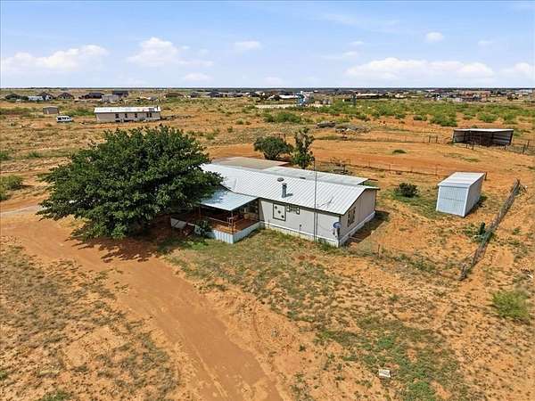 5 Acres of Land with Home for Sale in Midland, Texas