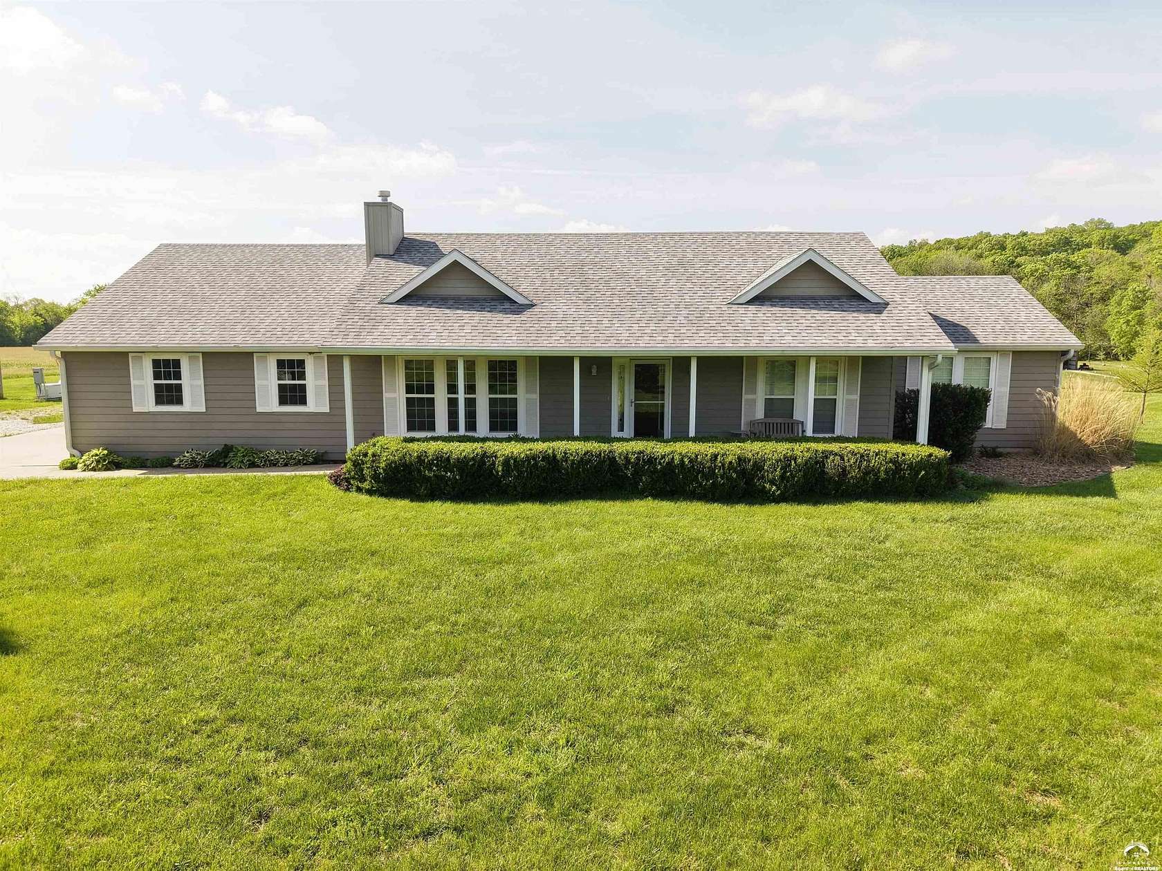 5 Acres of Land with Home for Sale in Tonganoxie, Kansas