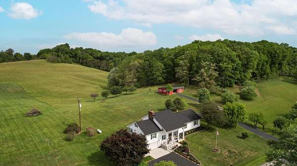 23.9 Acres of Recreational Land with Home for Sale in Wheelersburg, Ohio