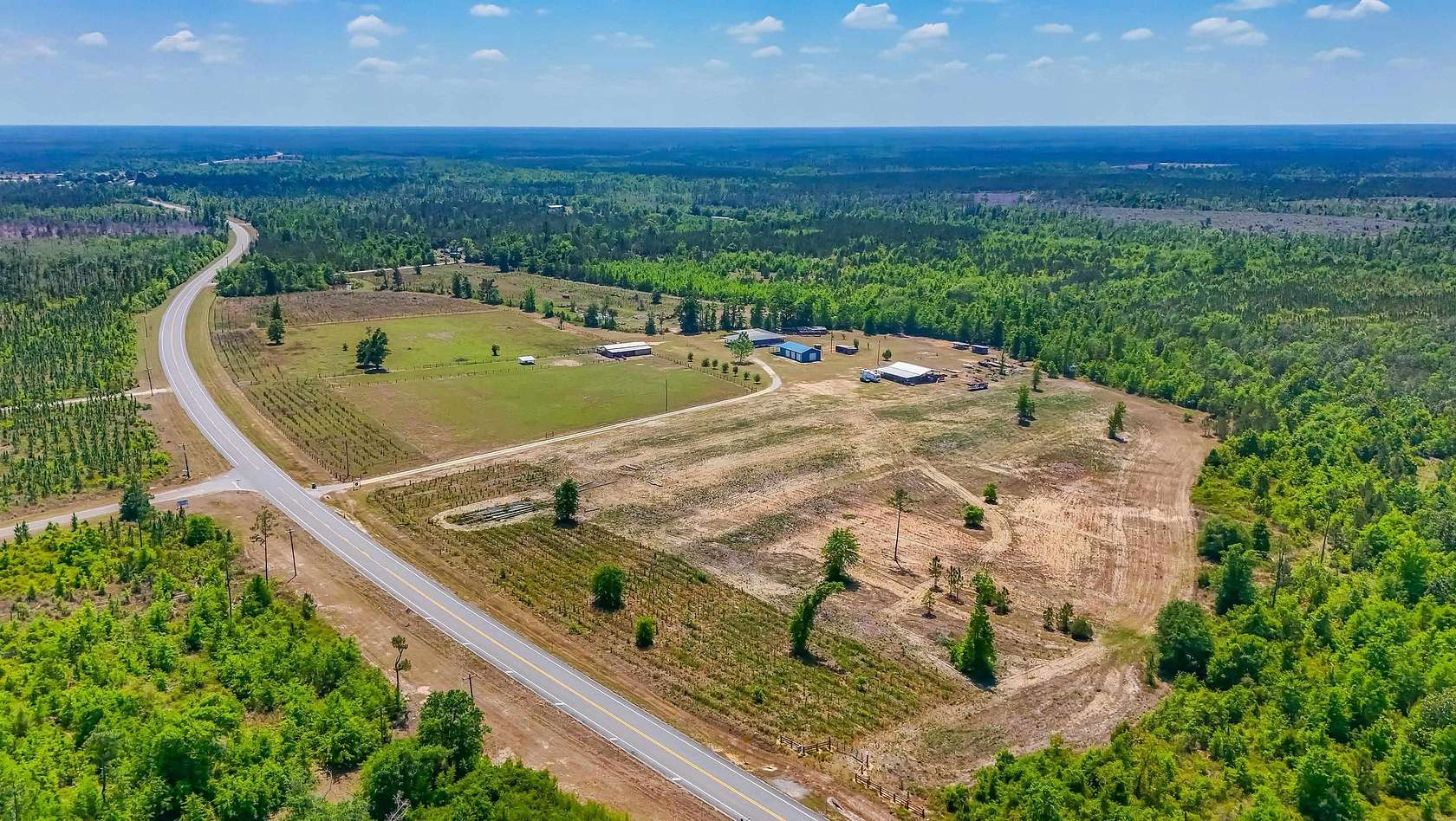 25.6 Acres of Land with Home for Sale in Blountstown, Florida
