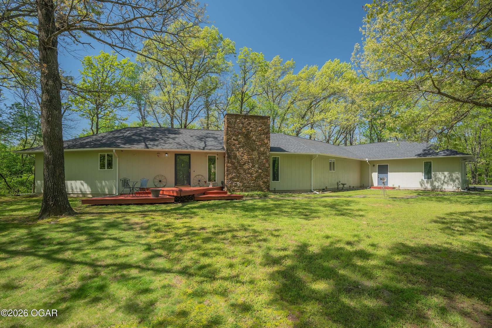 37 Acres of Recreational Land with Home for Sale in Diamond, Missouri