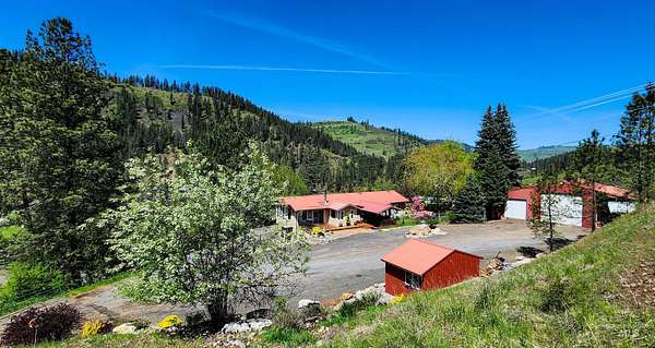 4.5 Acres of Land with Home for Sale in Harpster, Idaho