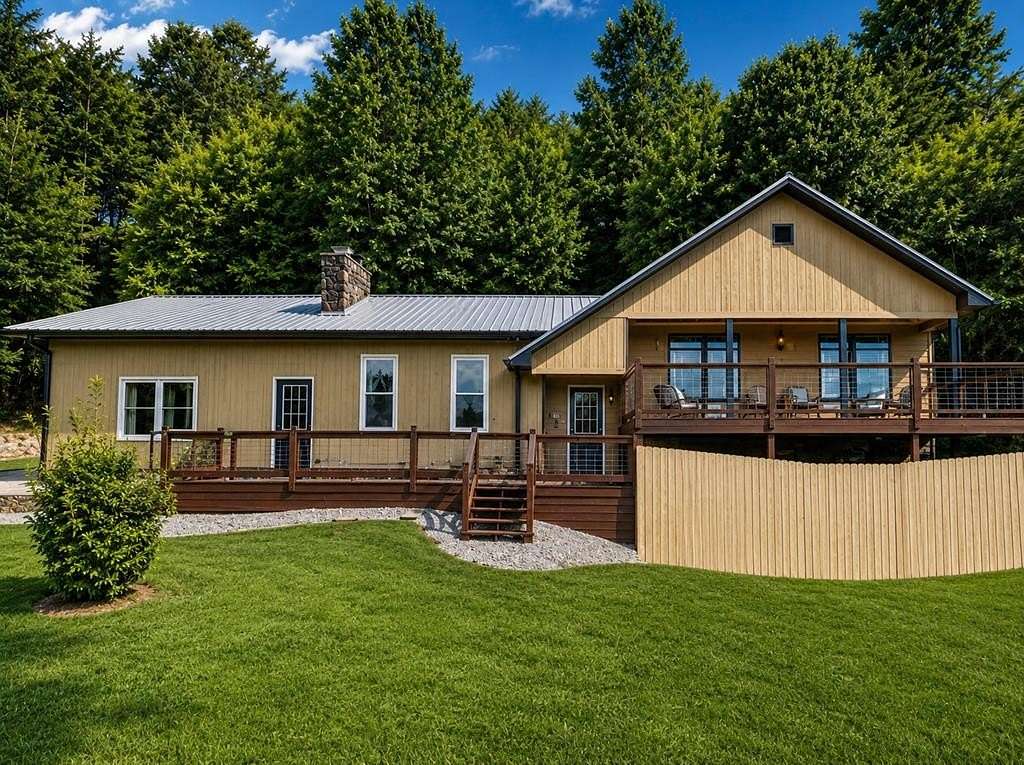 3 Acres of Land with Home for Sale in Hiawassee, Georgia