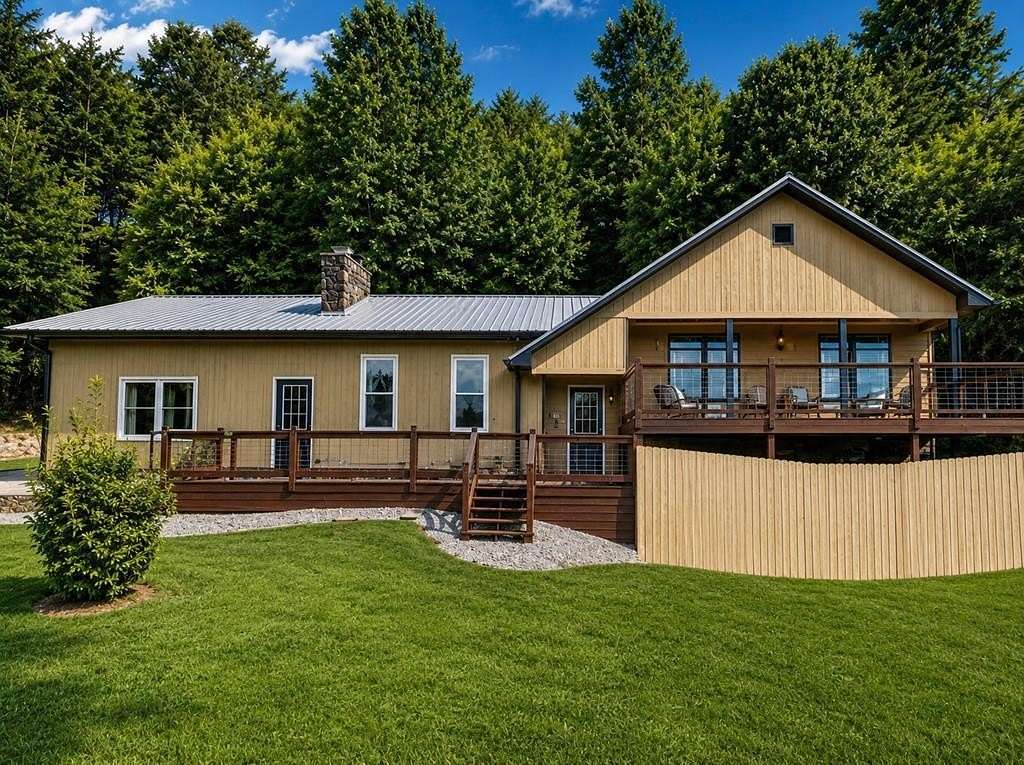 3 Acres of Land with Home for Sale in Hiawassee, Georgia