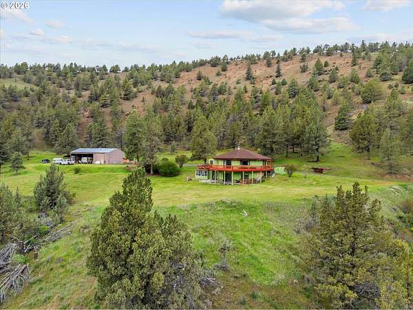 35.7 Acres of Recreational Land with Home for Sale in John Day, Oregon