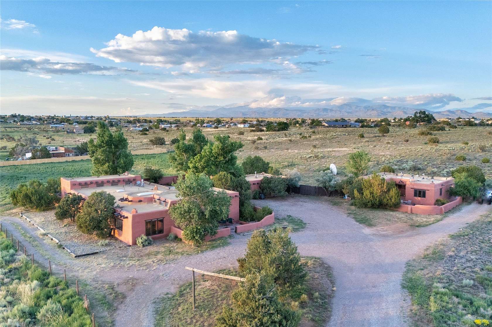 9.36 Acres of Land with Home for Sale in Santa Fe, New Mexico