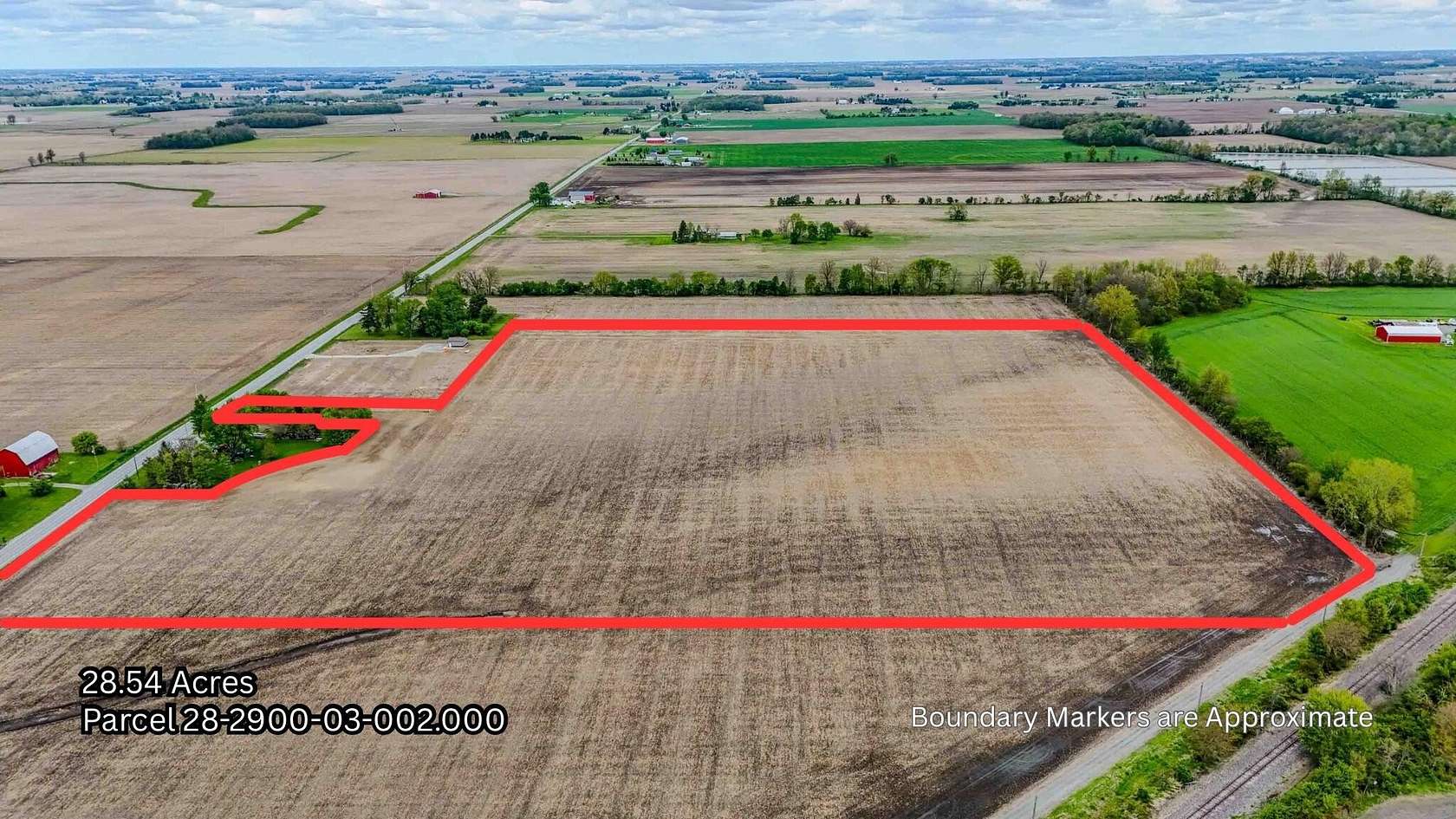 38.4 Acres of Agricultural Land for Sale in Lima, Ohio