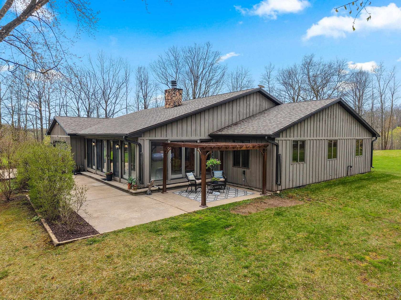 30.2 Acres of Land with Home for Sale in Hortonville, Wisconsin