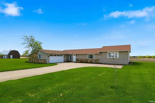 1.5 Acres of Land with Home for Sale in Angola, Indiana