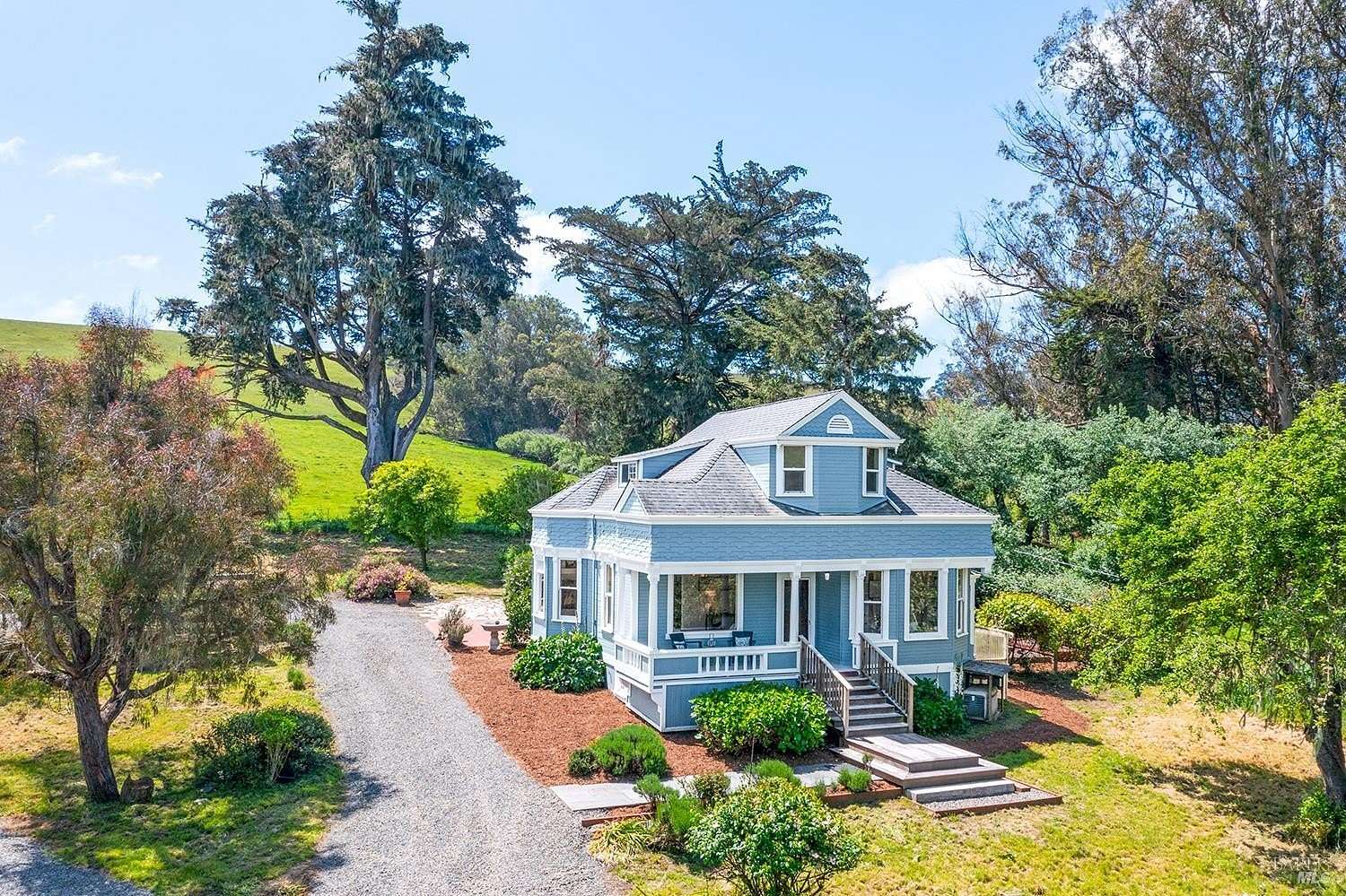6.7 Acres of Land with Home for Sale in Tomales, California