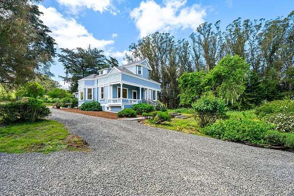 6.7 Acres of Land with Home for Sale in Tomales, California