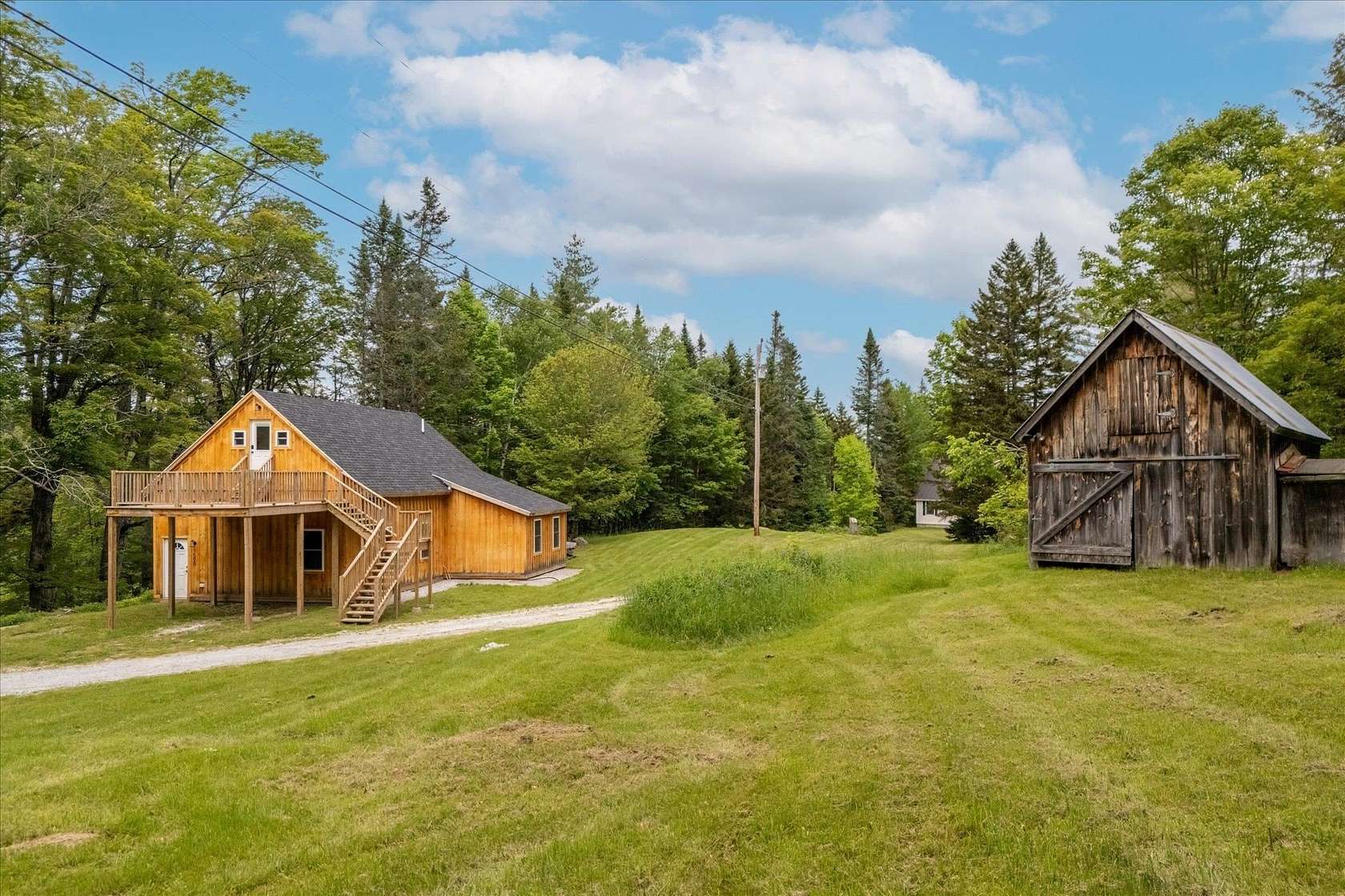 16.5 Acres of Land with Home for Sale in Mount Holly, Vermont