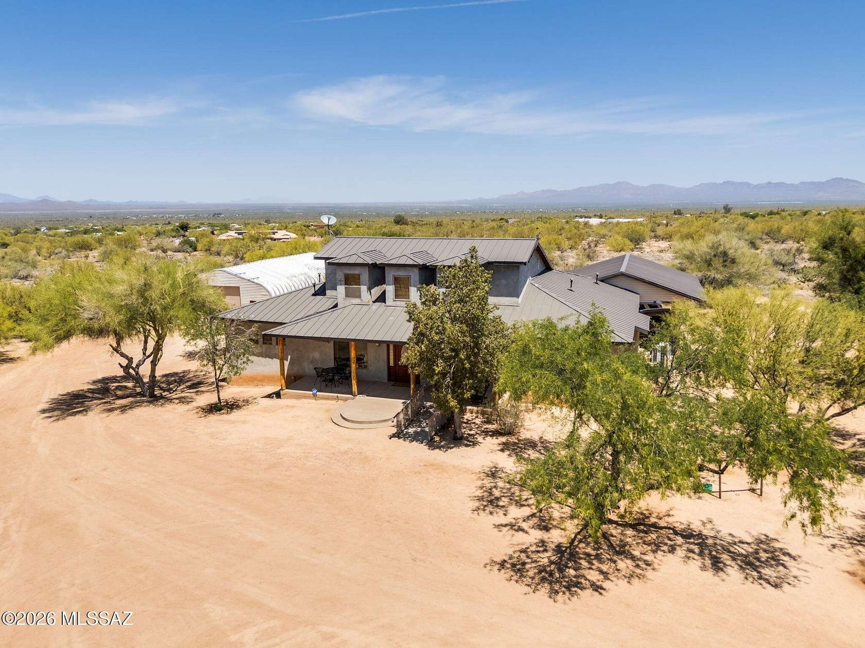 4.19 Acres of Land with Home for Sale in Tucson, Arizona