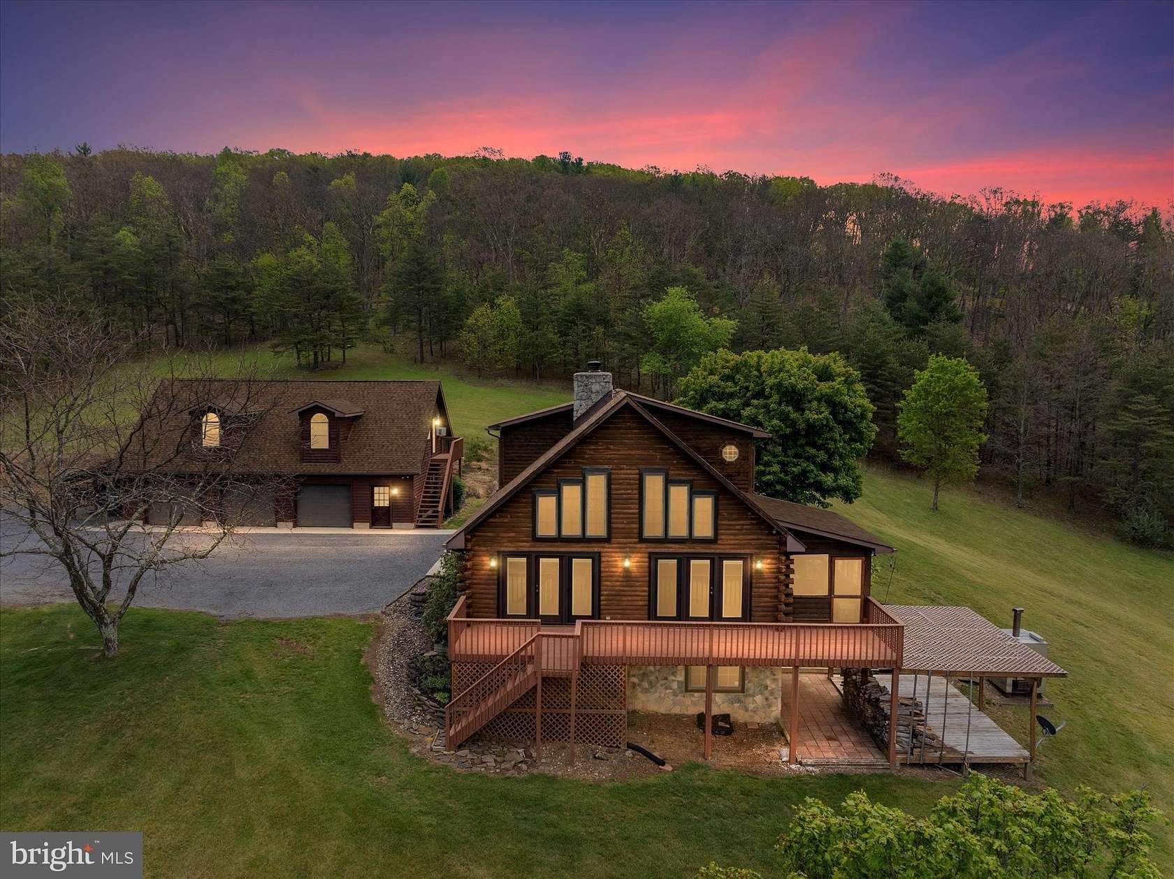 85 Acres of Land with Home for Sale in Rio, West Virginia