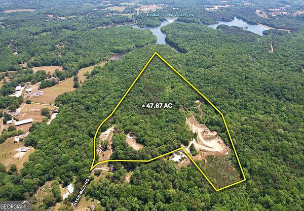 47.7 Acres of Land for Sale in Gainesville, Georgia