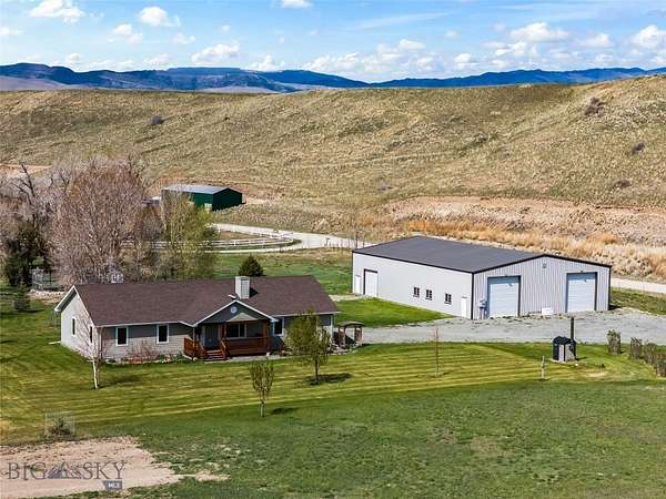 7.83 Acres of Land with Home for Sale in Townsend, Montana