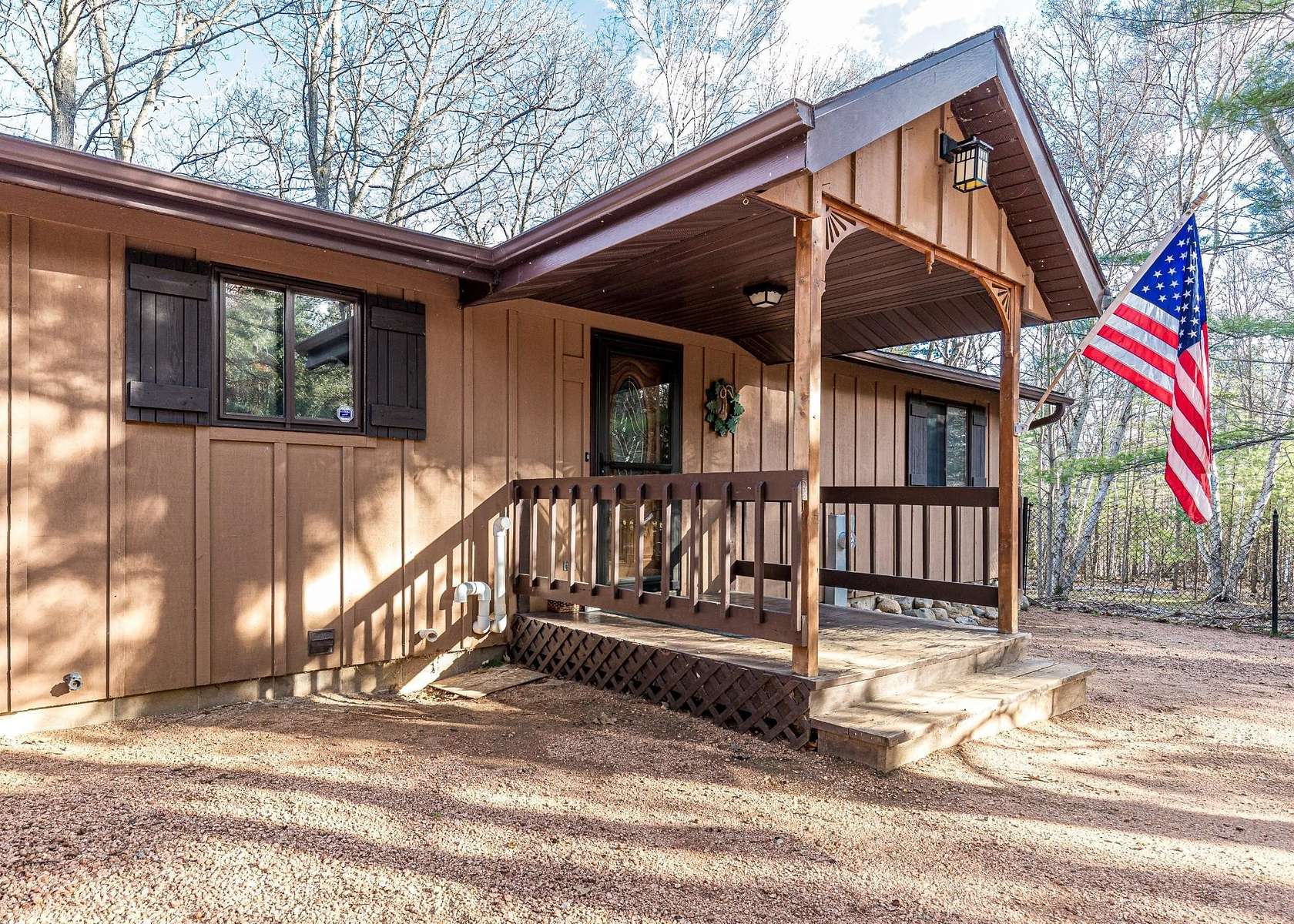 1.8 Acres of Land with Home for Sale in Hazelhurst, Wisconsin