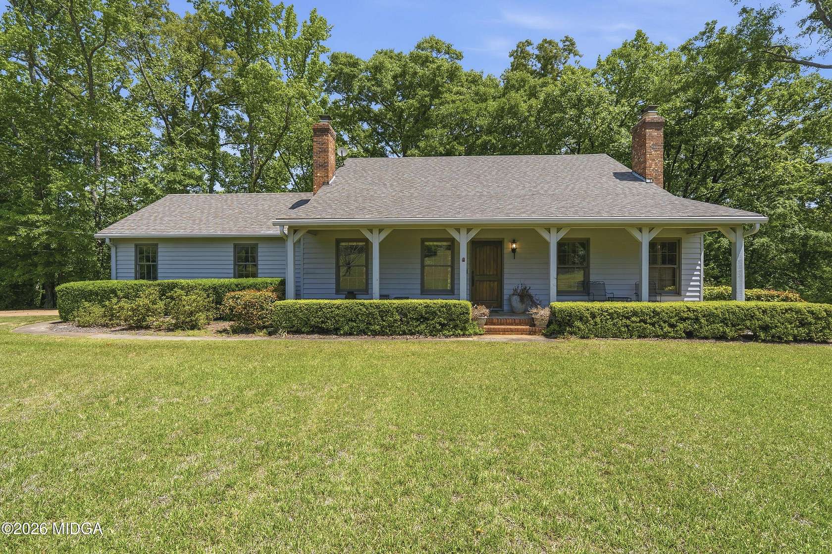 36.2 Acres of Recreational Land with Home for Sale in Forsyth, Georgia