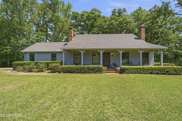 36.2 Acres of Recreational Land with Home for Sale in Forsyth, Georgia