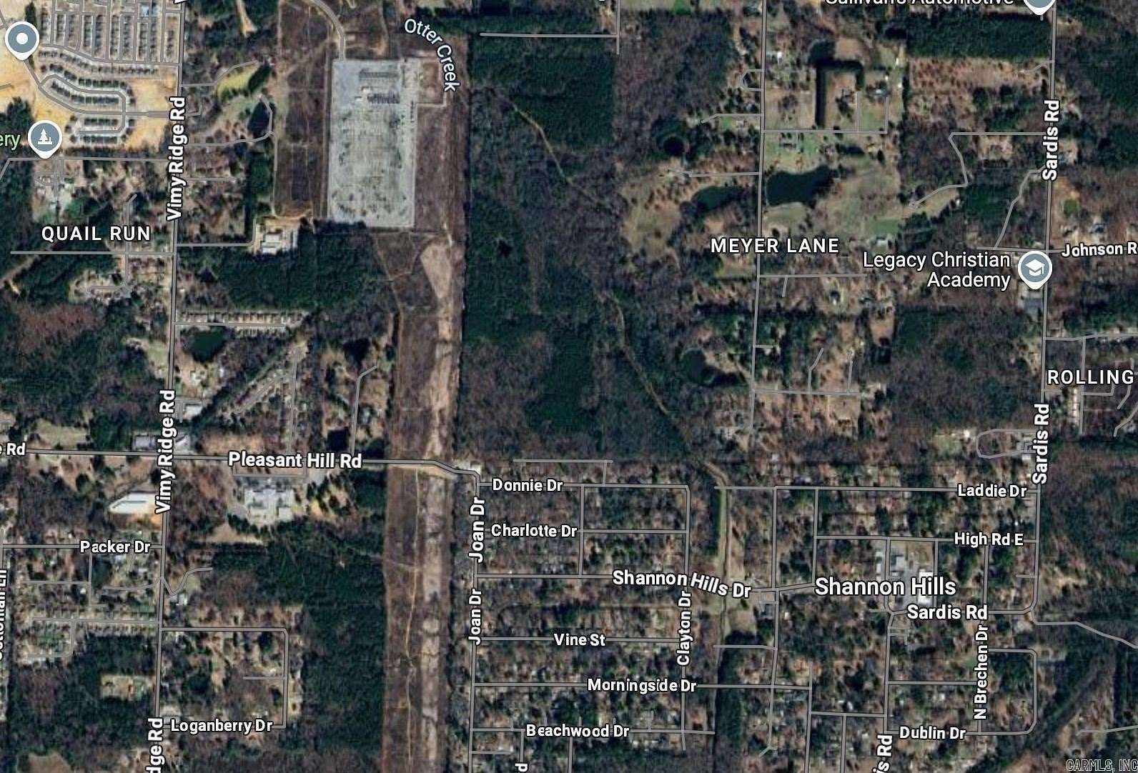 35 Acres of Land for Sale in Little Rock, Arkansas