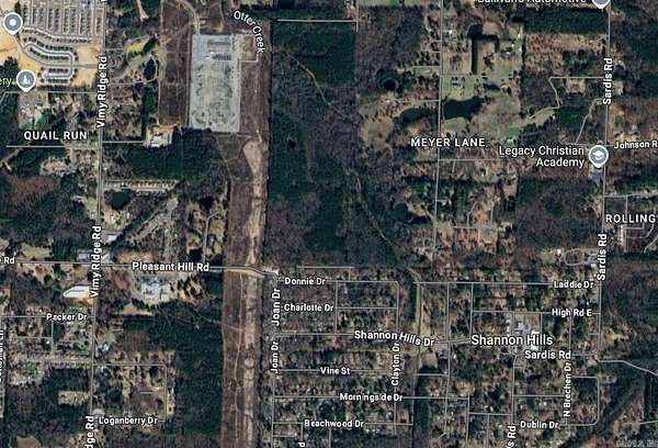 35 Acres of Recreational & Residential Land for Sale in Little Rock, Arkansas
