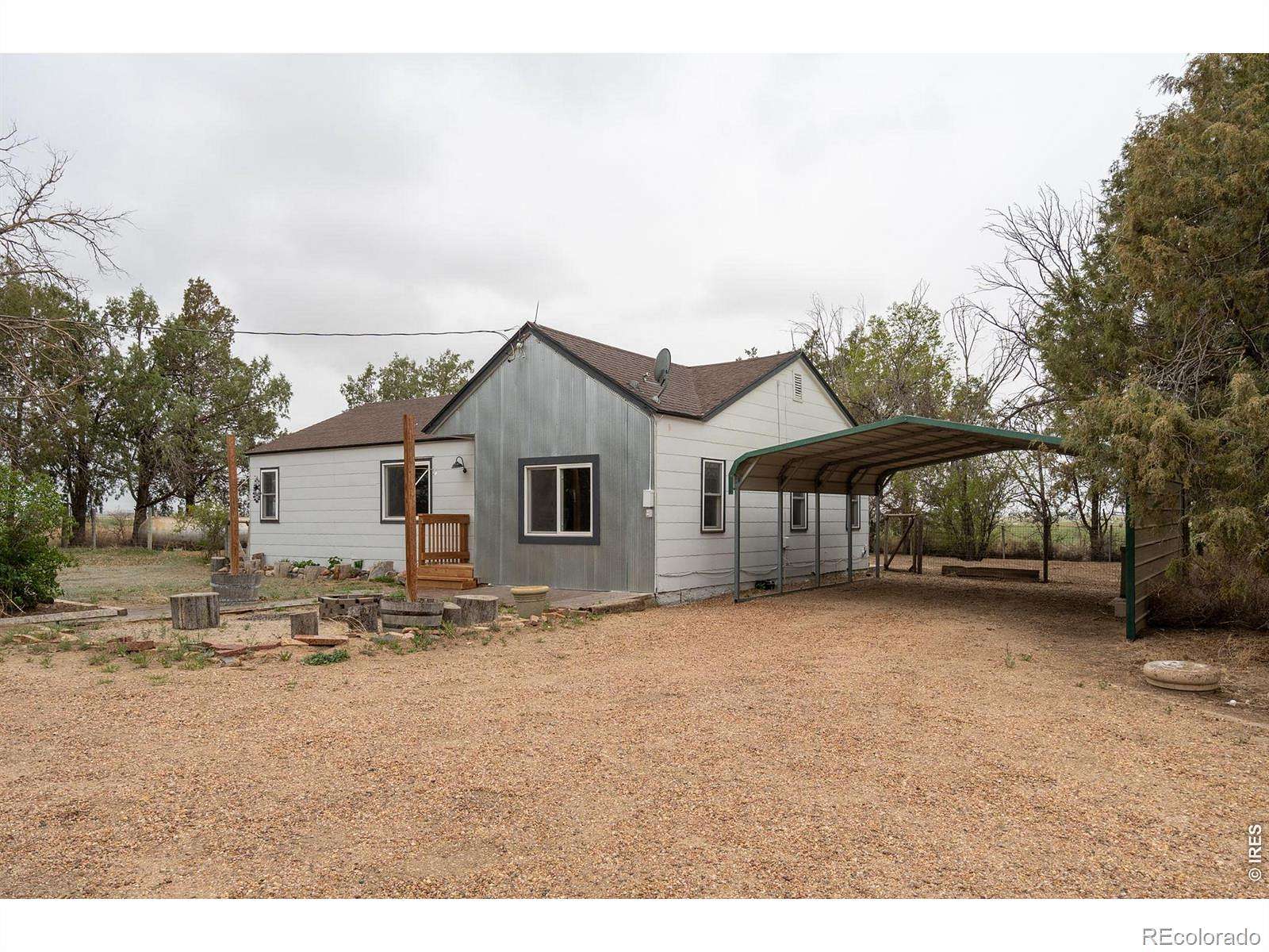 2.57 Acres of Land with Home for Sale in Keenesburg, Colorado