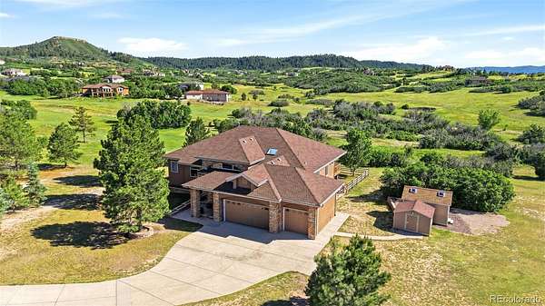 2.63 Acres of Land with Home for Sale in Castle Rock, Colorado