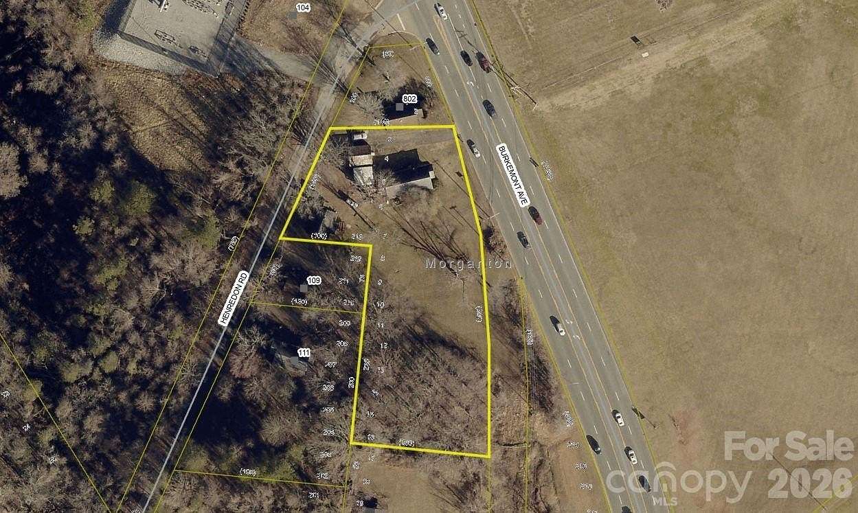 2.48 Acres of Mixed-Use Land for Sale in Morganton, North Carolina