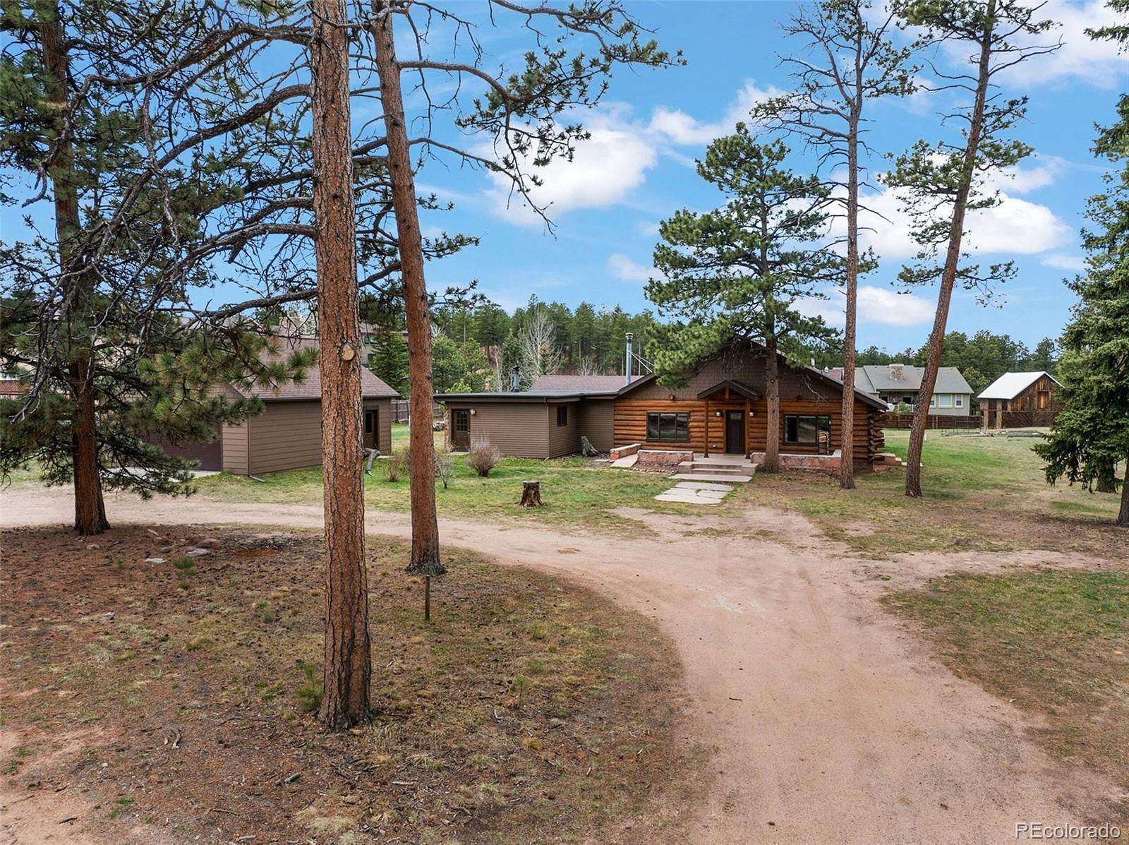 3.74 Acres of Land with Home for Sale in Woodland Park, Colorado
