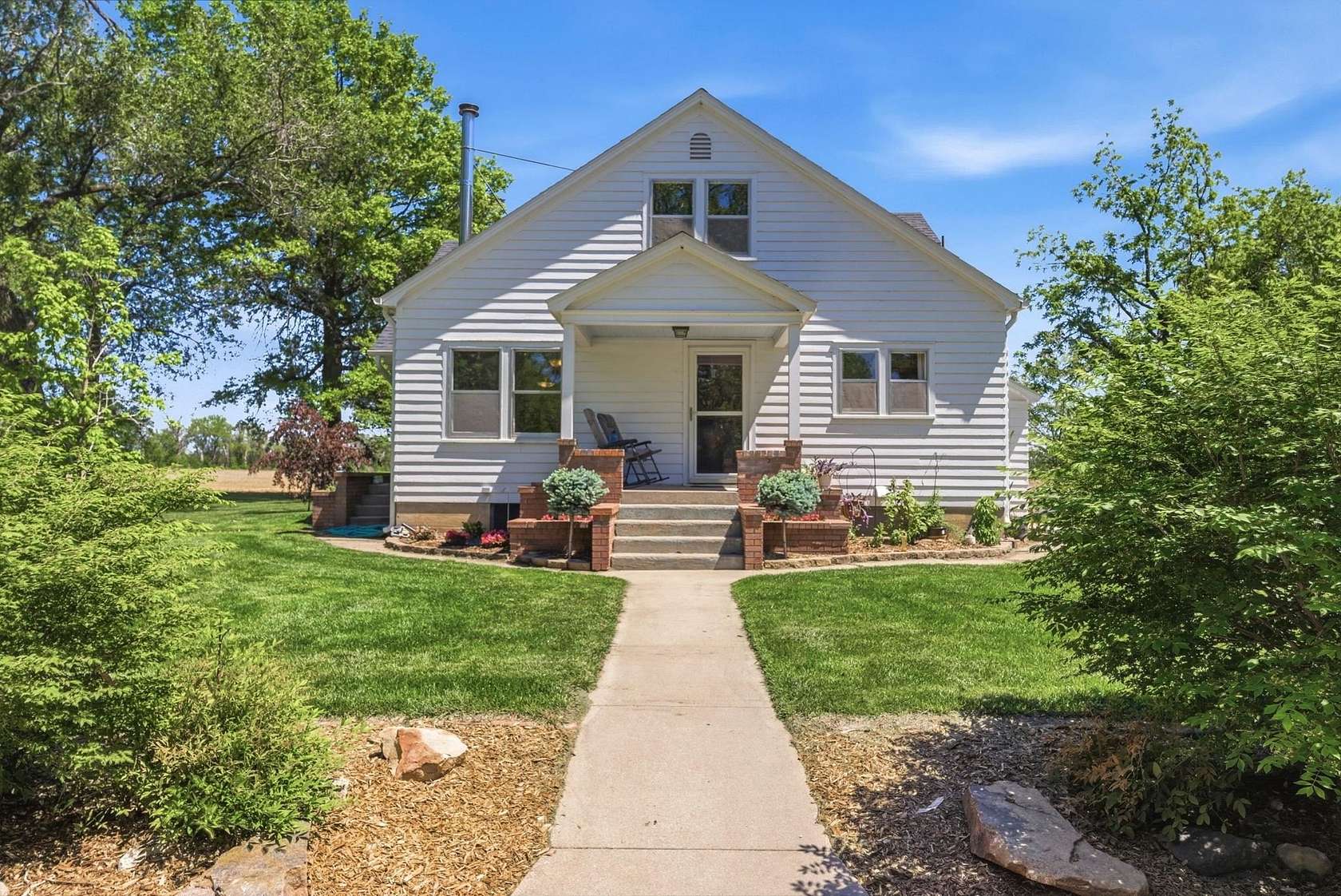 9.62 Acres of Land with Home for Sale in Hesston, Kansas