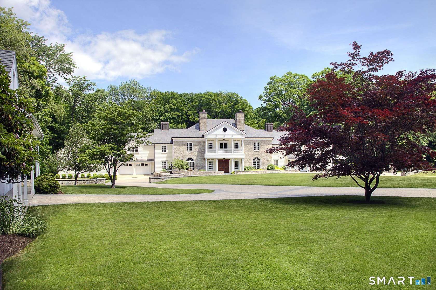 4.76 Acres of Land with Home for Lease in New Canaan, Connecticut