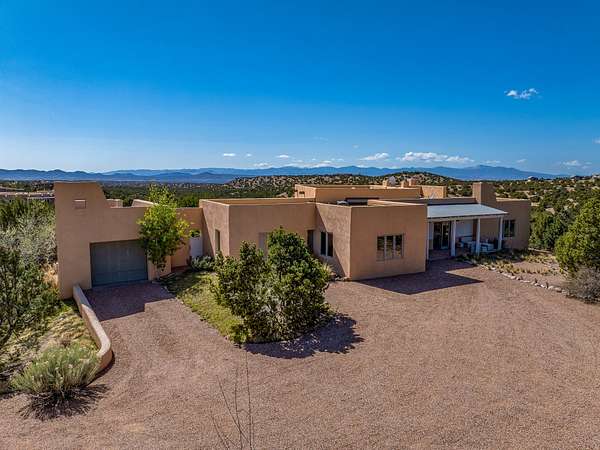 2.5 Acres of Land with Home for Sale in Santa Fe, New Mexico