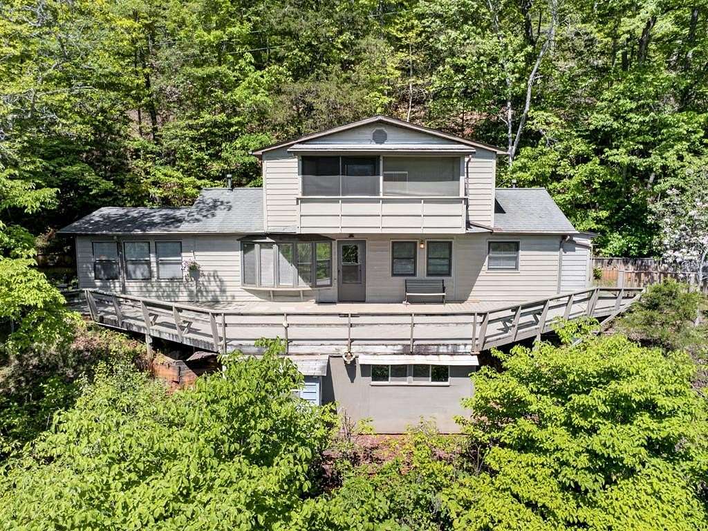 3.2 Acres of Land with Home for Sale in Franklin, North Carolina