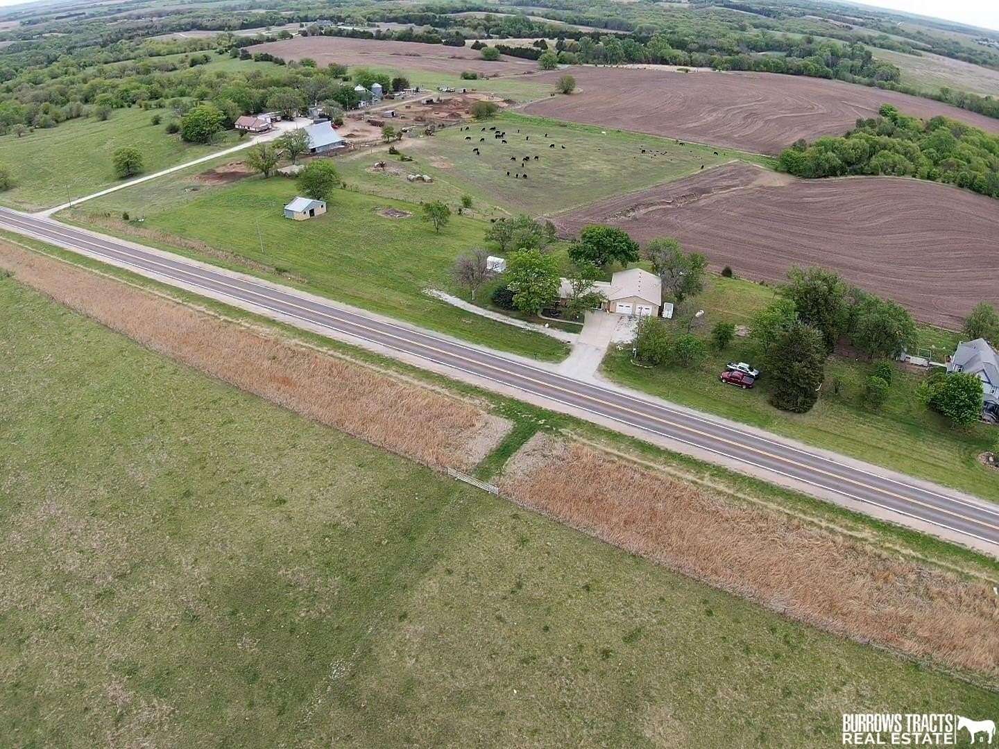 2.34 Acres of Land with Home for Sale in Pawnee City, Nebraska