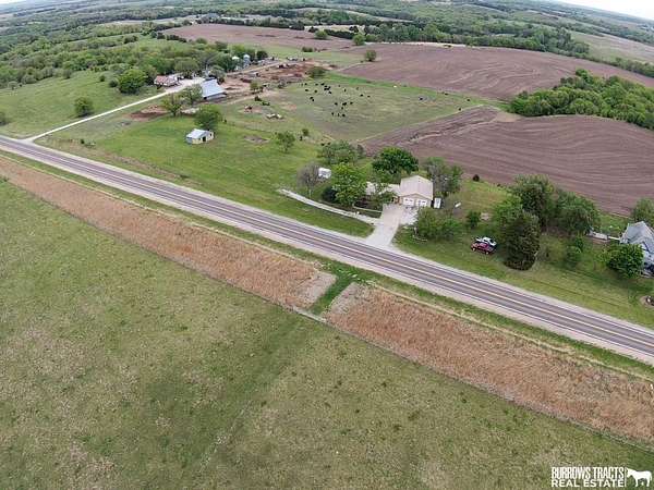 2.34 Acres of Land with Home for Sale in Pawnee City, Nebraska