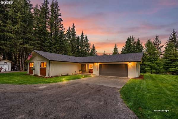 4.86 Acres of Land with Home for Sale in Washougal, Washington