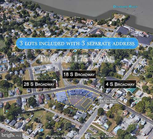 0.5 Acres of Commercial Land for Sale in Pennsville, New Jersey