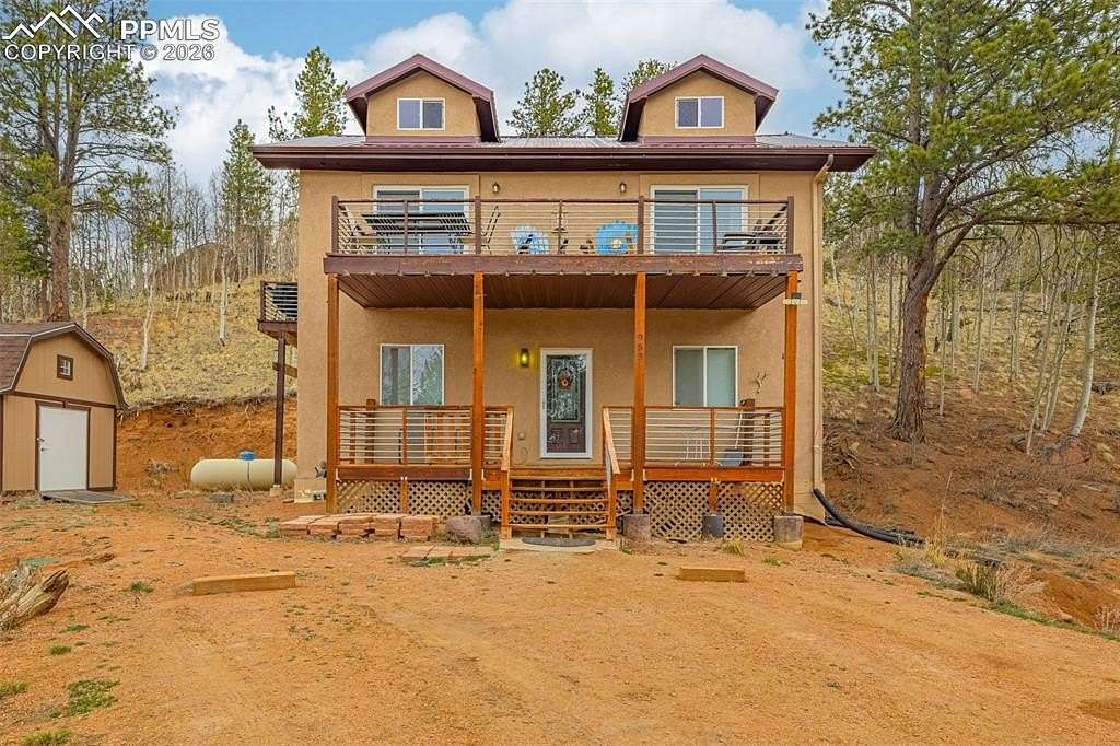 4 Acres of Land with Home for Sale in Cripple Creek, Colorado