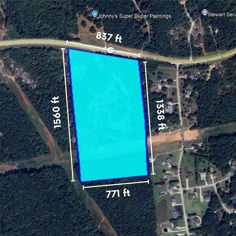 27.2 Acres of Recreational & Residential Land for Sale in Covington, Georgia